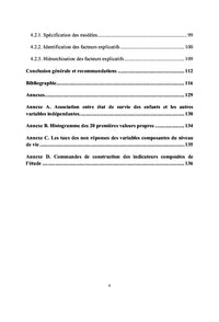 Statut des mères et survie des enfants au Tchad