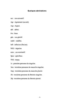 Catégories fonctionnelles et structures argumentales en arabe standard