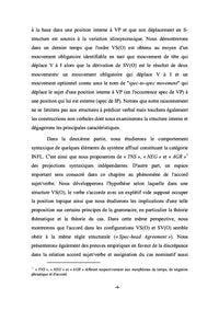 Catégories fonctionnelles et structures argumentales en arabe standard
