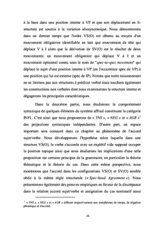 Catégories fonctionnelles et structures argumentales en arabe standard