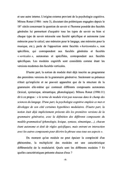 Catégories fonctionnelles et structures argumentales en arabe standard