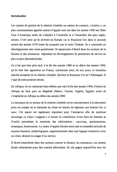 Les centres d'appels