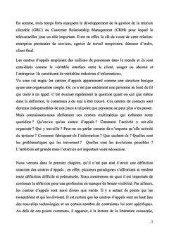 Les centres d'appels