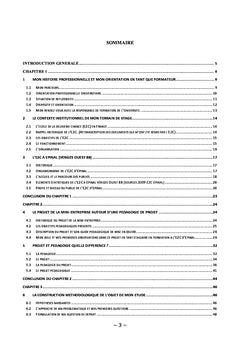 Le projet collectif de la Mini-Entreprise