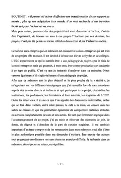 Le projet collectif de la Mini-Entreprise