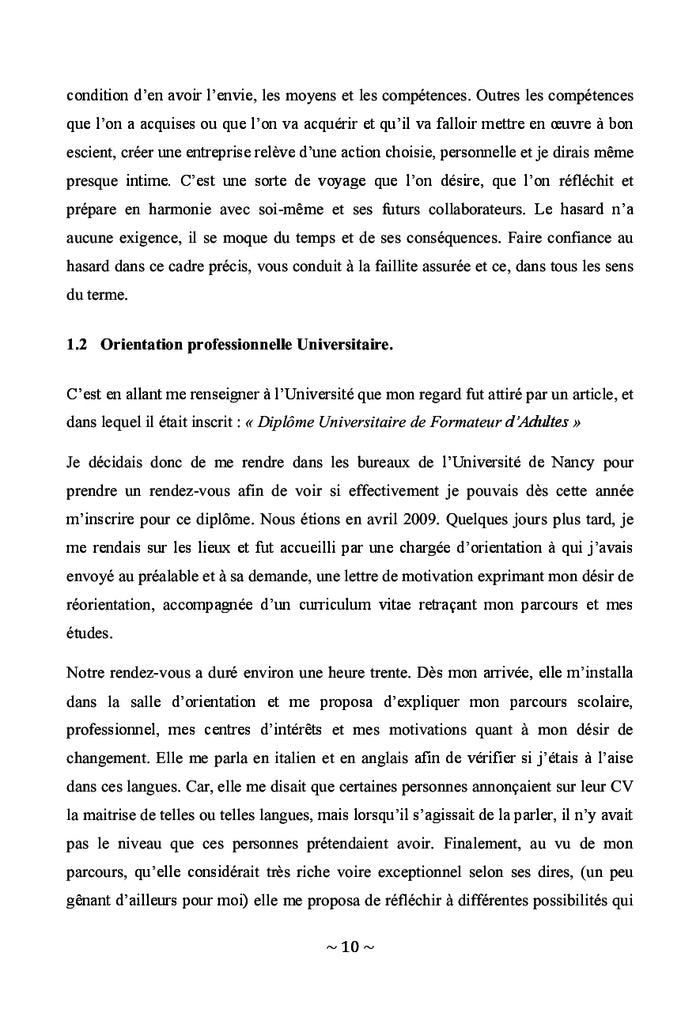 Le projet collectif de la Mini-Entreprise