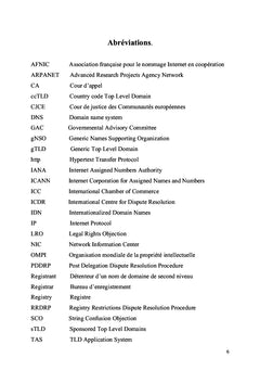 La libéralisation des extensions internet