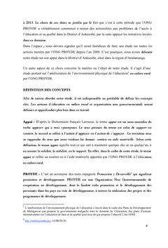 Le Droit à l'Education en Milieu Rural à Madagascar