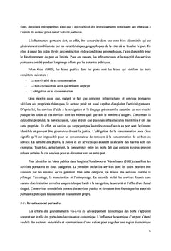 L'économie portuaire: