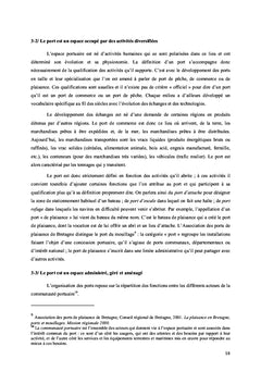 L'économie portuaire: