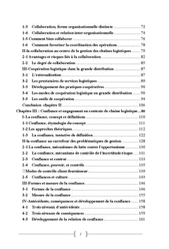 Cooperation en chaîne logistique