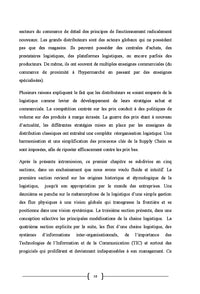Cooperation en chaîne logistique