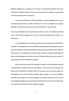 Le secret defense entre democratie et interets superieurs de l'etat