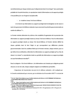 Le secret defense entre democratie et interets superieurs de l'etat
