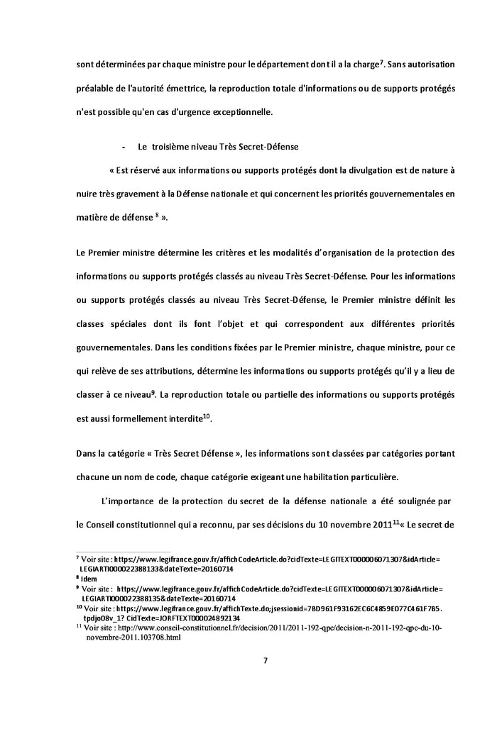 Le secret defense entre democratie et interets superieurs de l'etat