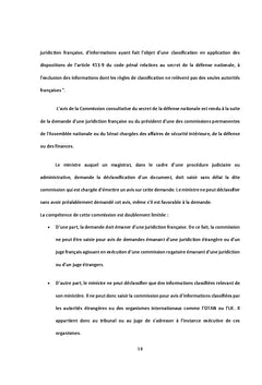 Le secret defense entre democratie et interets superieurs de l'etat