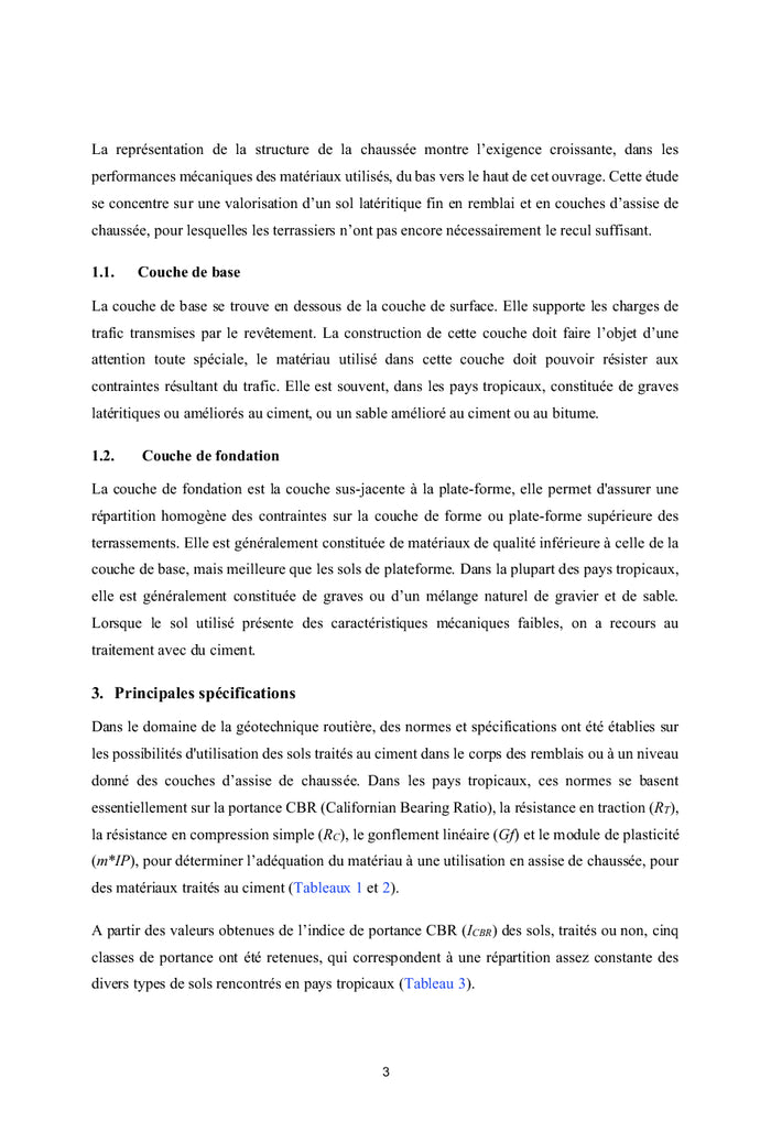 Conception et dimensionnement des structures de chaussée routière