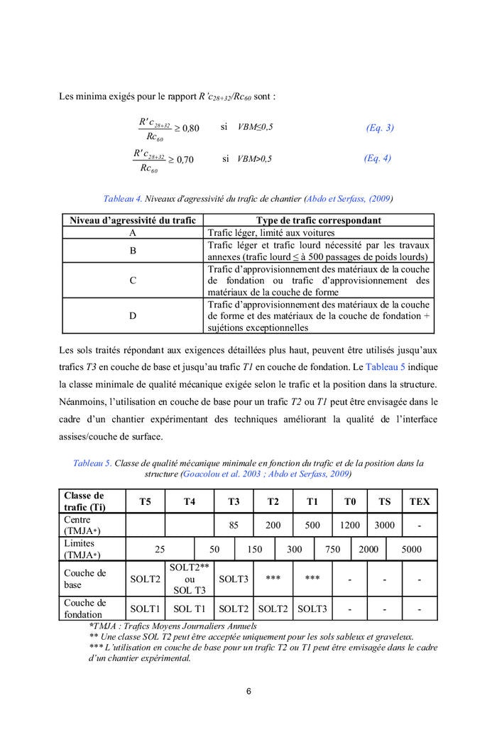 Conception et dimensionnement des structures de chaussée routière