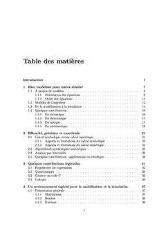 De la modélisation littérale à la simulation numérique certifiée