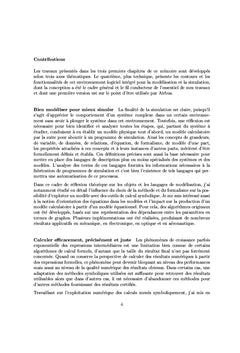 De la modélisation littérale à la simulation numérique certifiée