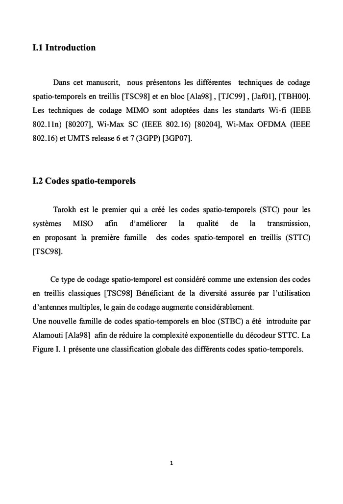 Codage STC & Algorithmes d'egalisation Aveugle pour un systeme MIMO