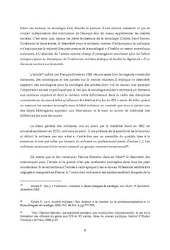Regard sociologique sur l'autorite en milieu militaire
