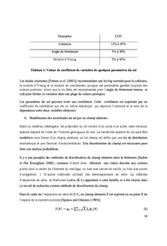 Fiabilité des calculs sismiques en géotechnique