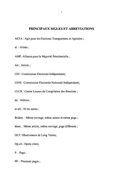 La légitimité du président élu au premier tour en RDC