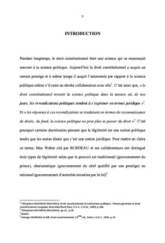 La légitimité du président élu au premier tour en RDC