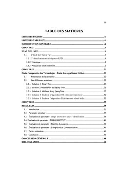 Évaluation des algorithmes de gestion de collision des tags RFID