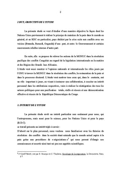 Les Nations Unies, la paix et les élections en RDC