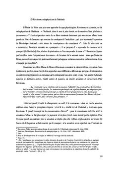 La force des habitudes