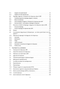 Depression et Sclerose en Plaques