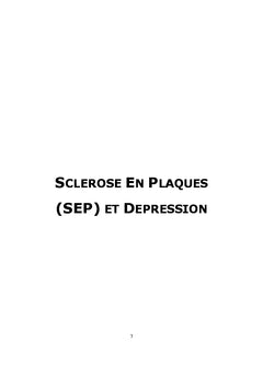 Depression et Sclerose en Plaques