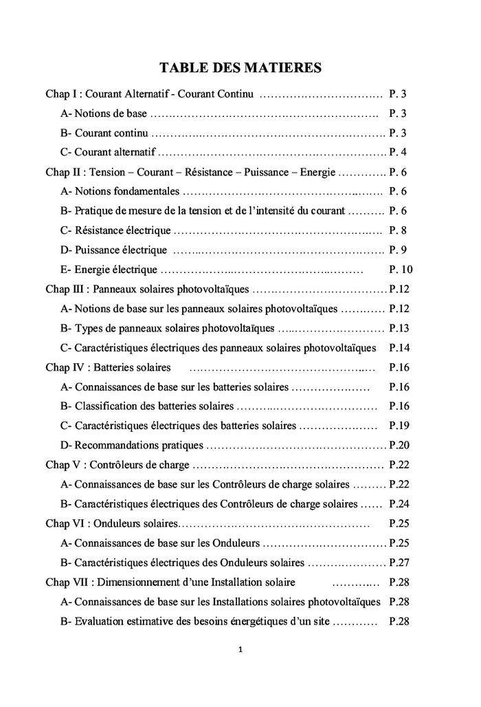 Energie Solaire Photovoltaïque