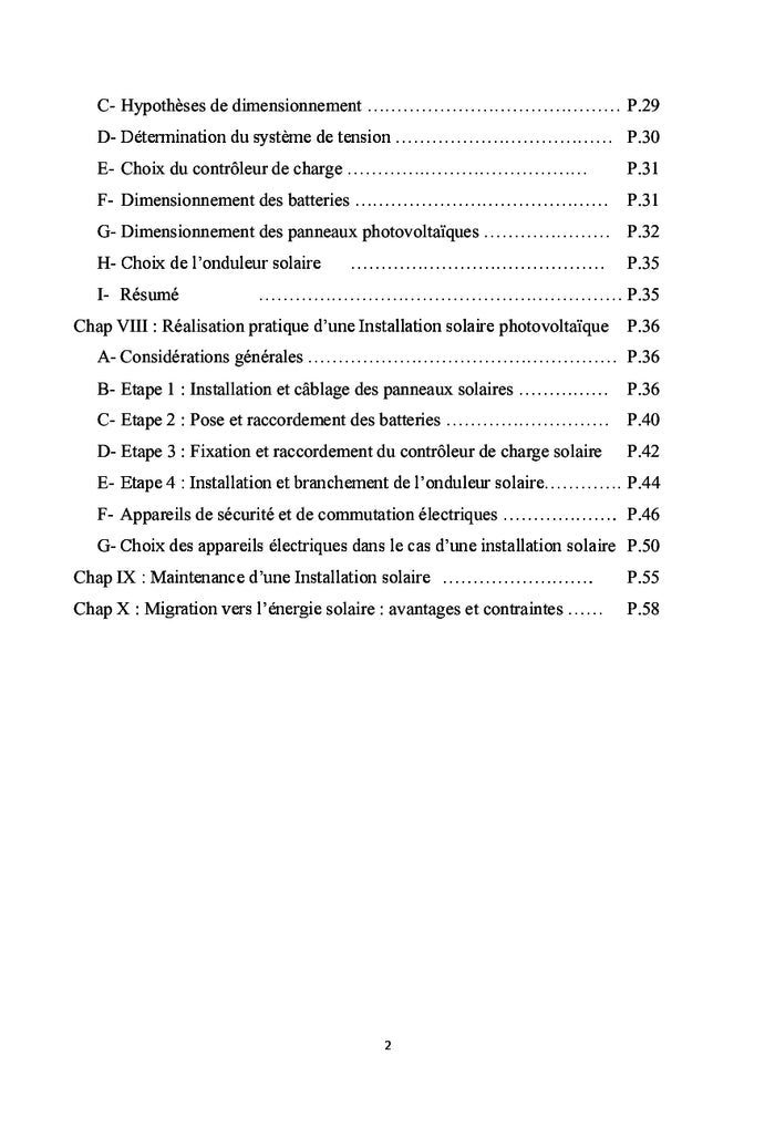 Energie Solaire Photovoltaïque