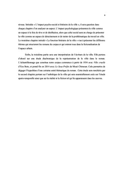 L'espace urbain dans le roman africain francophone