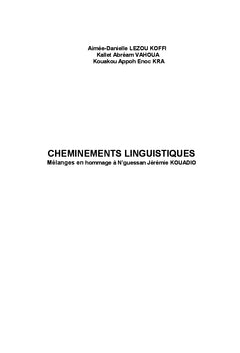 Cheminements linguistiques