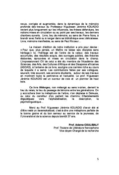 Cheminements linguistiques