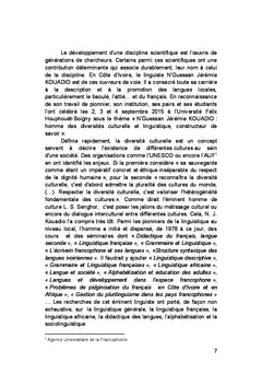 Cheminements linguistiques