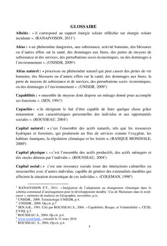 Analyse de la variabilite climatique sur la pauvrete des agriculteurs