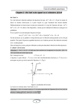 Cours de méthodes numériques