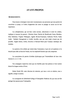 Efficacité du traitement ostéopathique pour les enfants dyslexiques