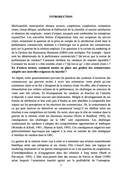 Gestion des commerciaux et Gestion de la Relation Client