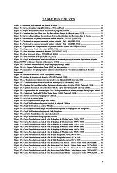 Etude de la mobilite du trait de cote de Kenitra - Bouknadel