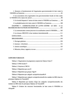 Depart manque des mecanismes de lutte contre le VIH/SIDA au Cameroun