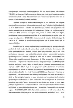 Depart manque des mecanismes de lutte contre le VIH/SIDA au Cameroun