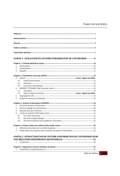 Gestion normalisée des technologies de l'information entre l'approche