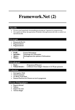 Framework .Net