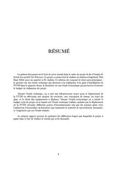 Réalisation d'un schéma d'ingénierie Trés Haut Débit